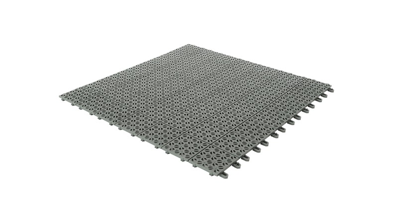 LOSETA MODULAR SUELO GRIS PACK 9 UDS