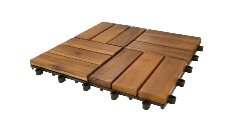 LOSETA MADERA ACACIA PACK 11 UDS