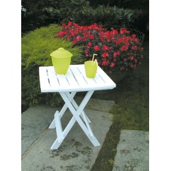 MESA RESINA PLEGABLE BLANCA...