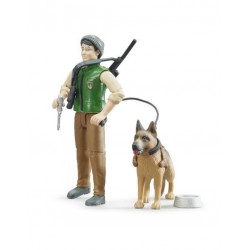 GUARDABOSQUES CON PERRO...