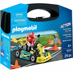 MALETIN GO KART PLAYMOBIL...