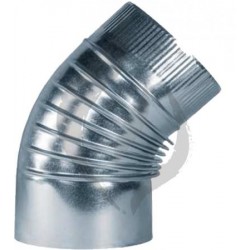 CODO ESTUFA GALVANIZADO...