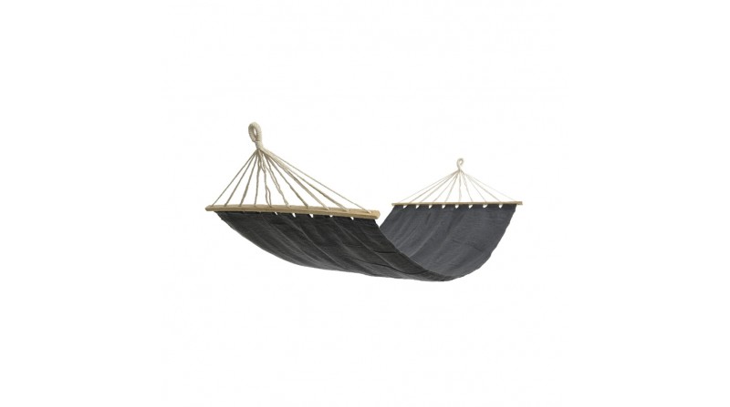 Hamaca lisa de exterior 100x200cm color gris