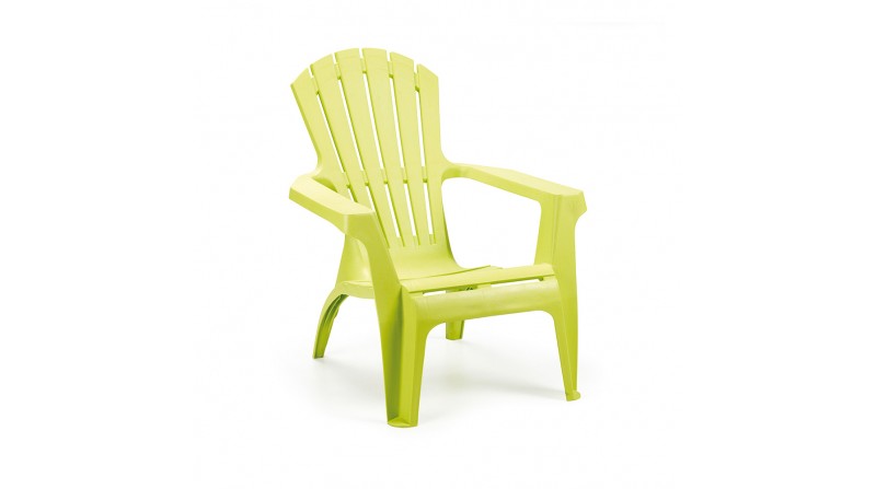 Sillon relax apilable color: lima 75x86x86cm modelo: dolomiti progarden