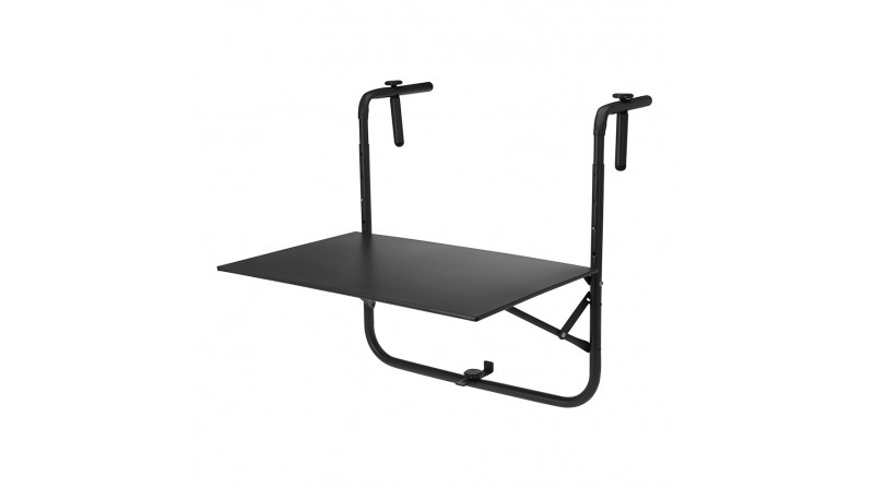Mesa plegable para balcon color: gris oscuro 60x43cm