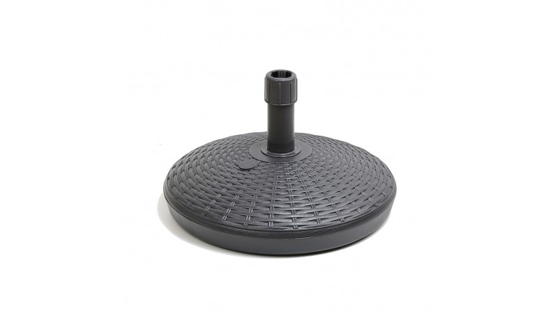 Base de parasol 30 l color: antracita ø58x15cm ipae progarden