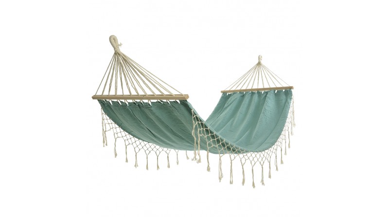 Hamaca lisa de exterior 100x200cm color verde