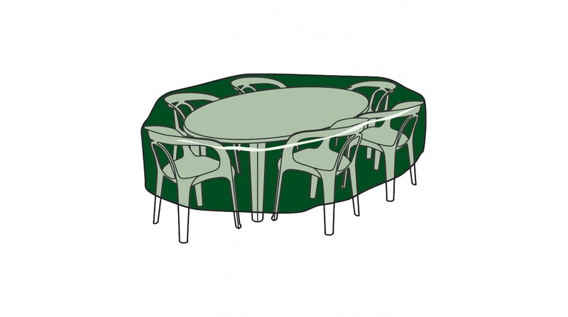 Funda de protección. cubre mesa y sillas ø205x90cm 100gr/m²