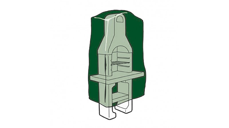 Funda de protección cubre barbacoas 128x80x253cm 100gr/m²