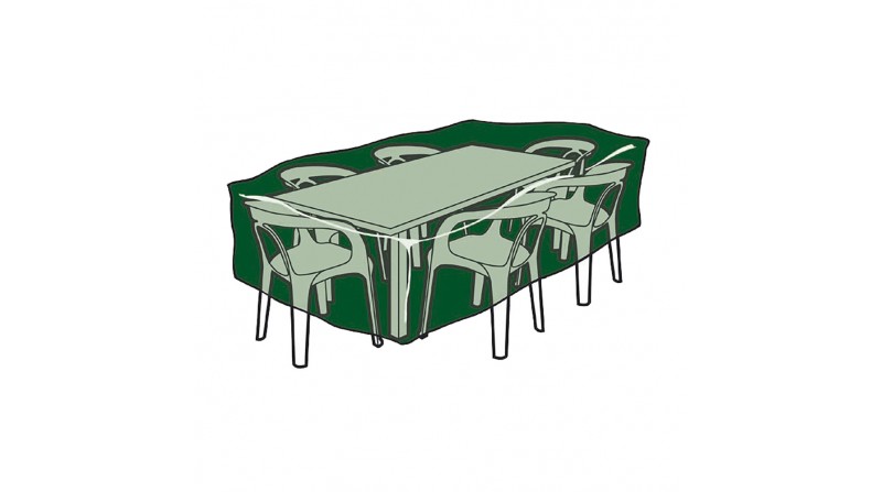 Funda de protección. cubre mesa y sillas 130x79x71cm 100gr/m²