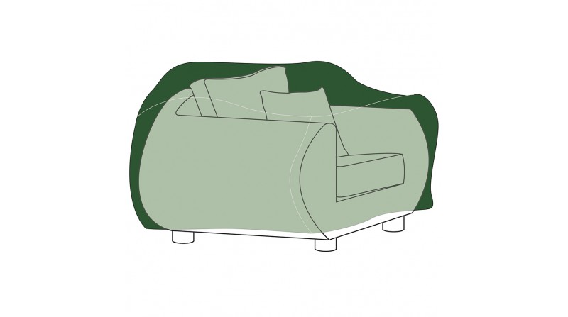 Funda de protección cubre sillón 130x90x70cm 240gr/m²