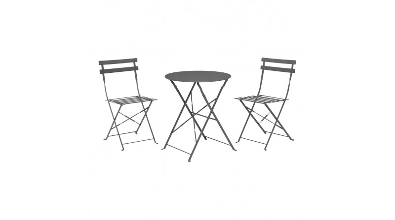 Set jardin mesa y dos sillas