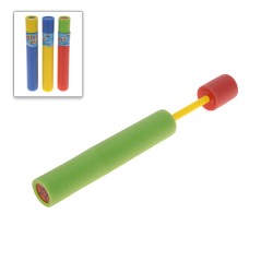 Pistola de agua de espuma ø5x44,5cm colores surtidos. euro/u