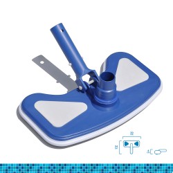 Limpiafondos manual classic 29x24x4cm color azul edm