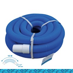 Manguera autoflotante ø3,8cm 10m color azul pe edm