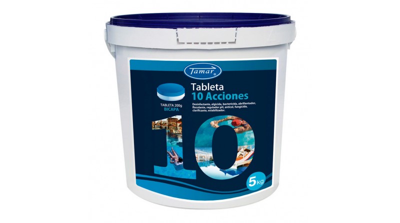Cloro 10 acciones tableta 5kg fusion tamar