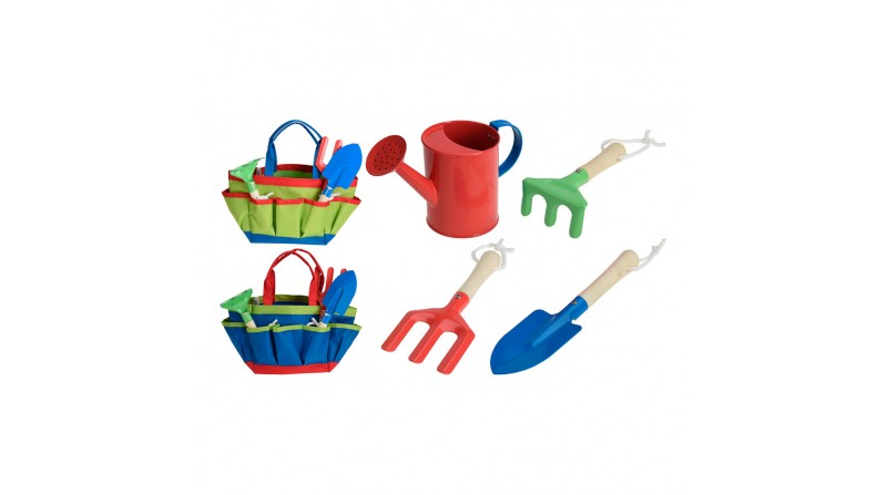 Set 5 herramientas de jardinería para niños