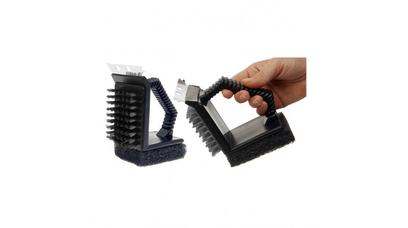 Cepillo de limpieza para barbacoas 6x12,5x8cm bbq