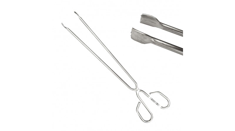 Pinzas para carne acero inox. 35cm