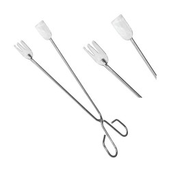 Pinzas para pescado acero inox. 35cm
