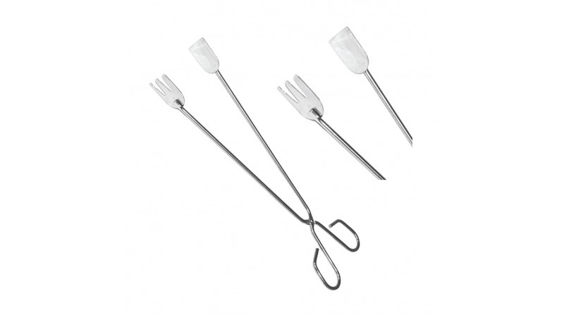 Pinzas para pescado acero inox. 35cm