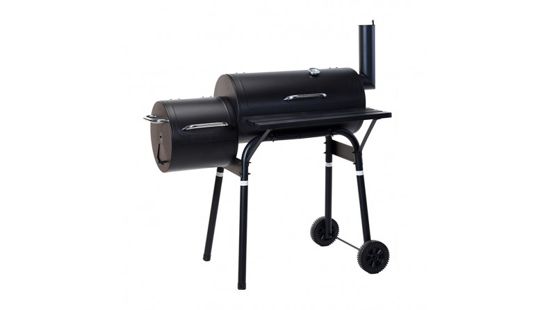 Barbacoa carbón grill smoker. 112x63x112cm