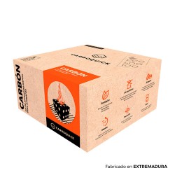 *ult.unidades* carboquick 1,6kg carbon para bbq 25x25x13cm