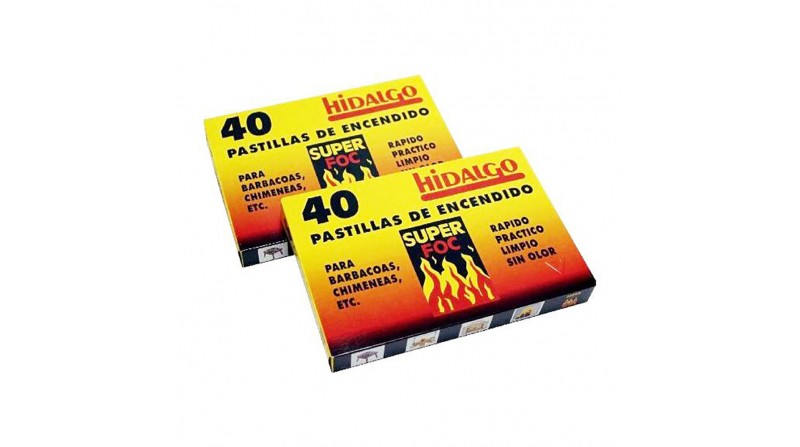 Pack 40 pastillas encendedoras 08101 superfoc