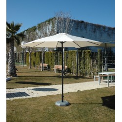 PARASOL ALUMINIO BEIGE