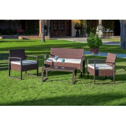 CONJUNTO ACERO RATÁN KENIA