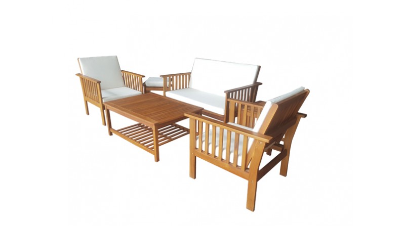 CONJUNTO MADERA  6 PIEZAS