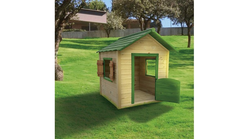 Caseta madera niños
